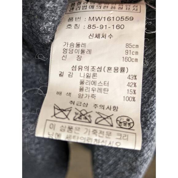 Demoo Parkchoonmoo Sweater Dress Leather Avante Garde Art to Wear Gray - Picture 10 of 15